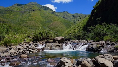 Fishing spot in Lesotho